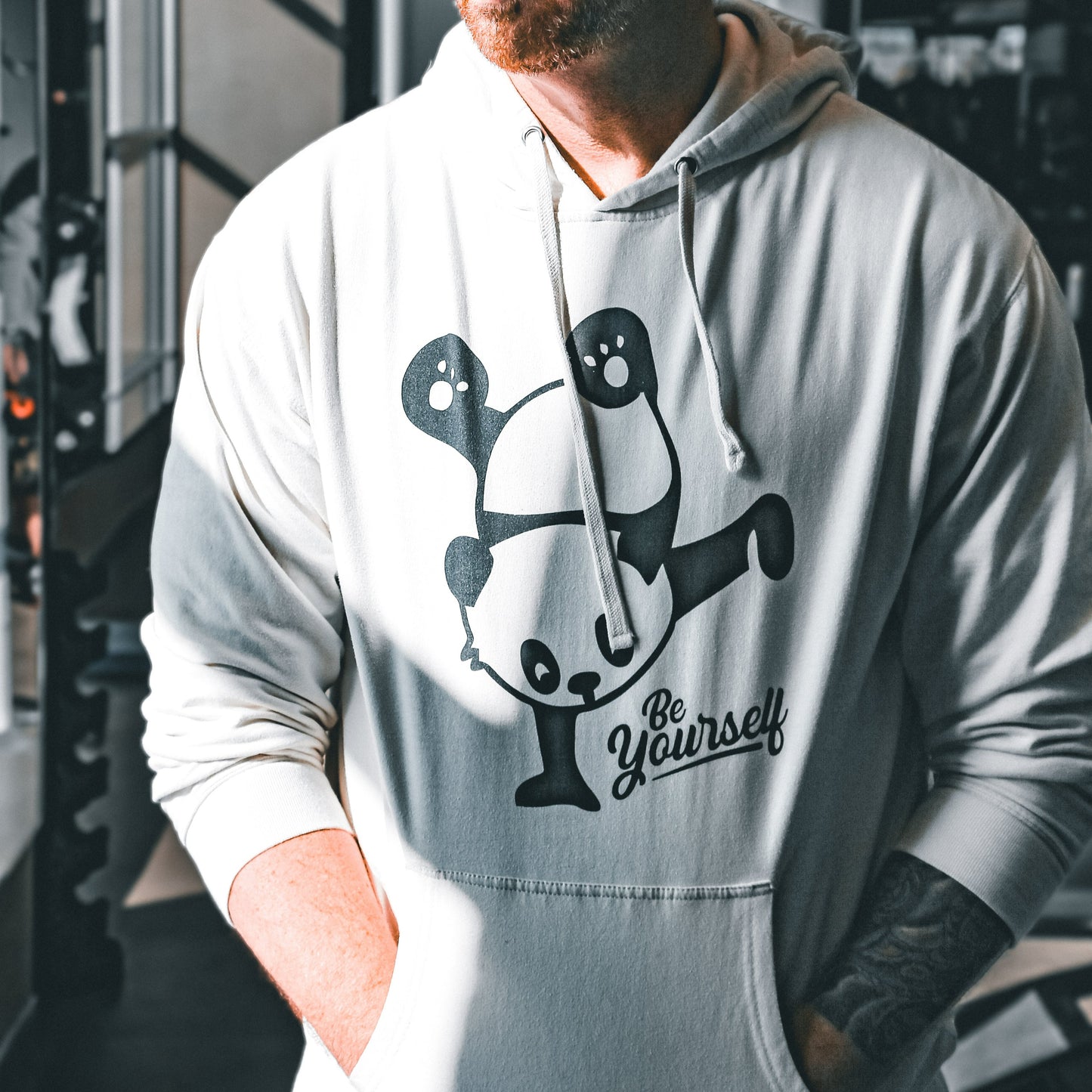 Challenge Yourself Panda Hoodie