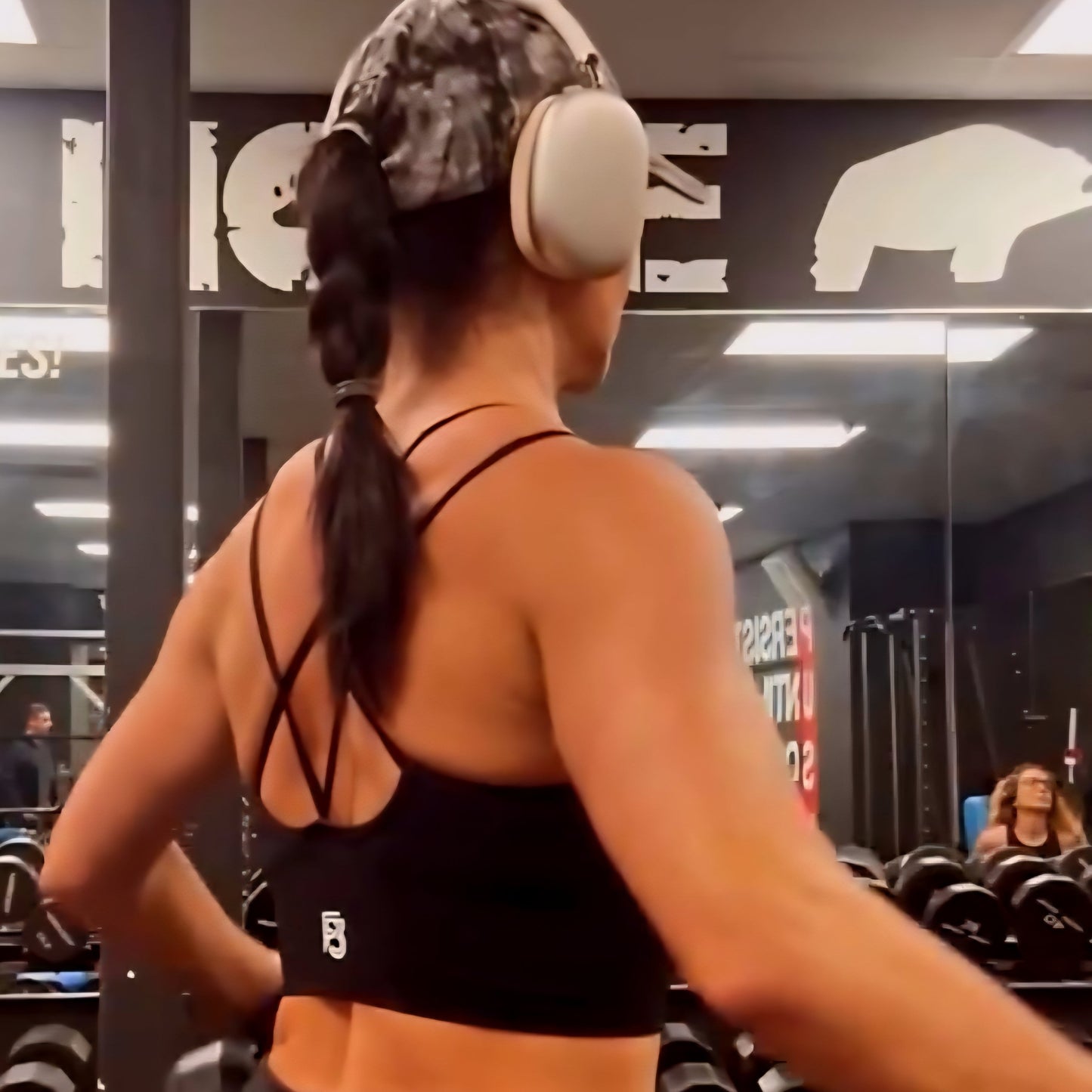 Cross Back Sports Bra