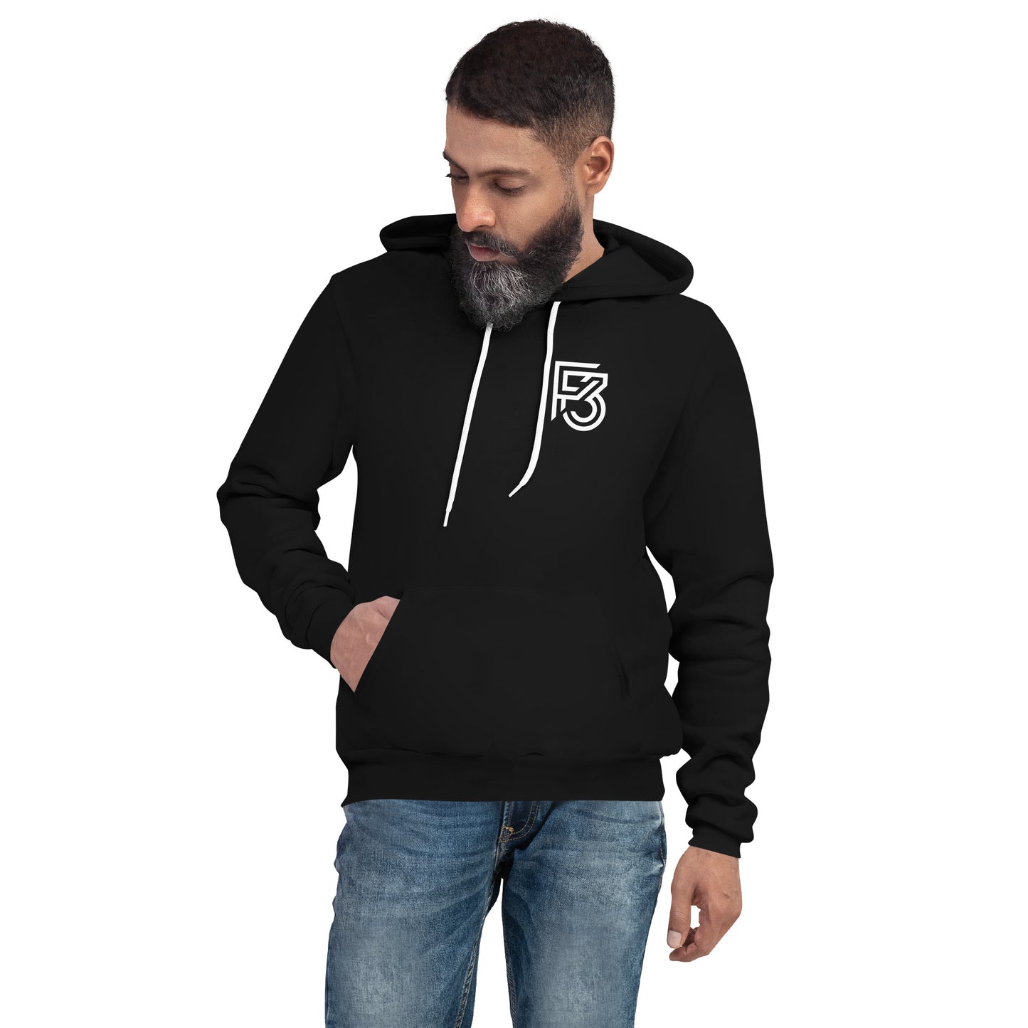 F3 Unisex Hoodie (plain back)