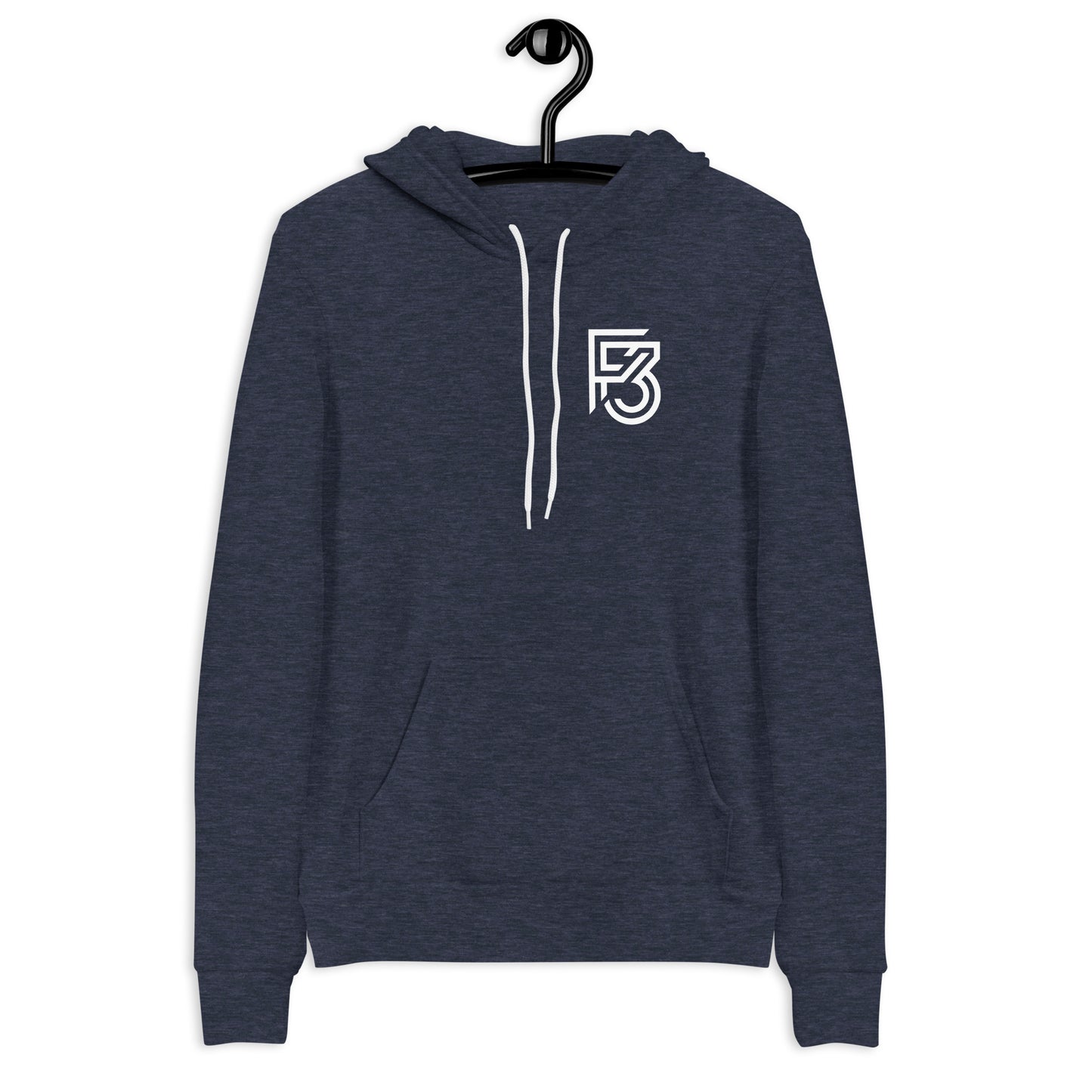 F3 Unisex Hoodie (plain back)