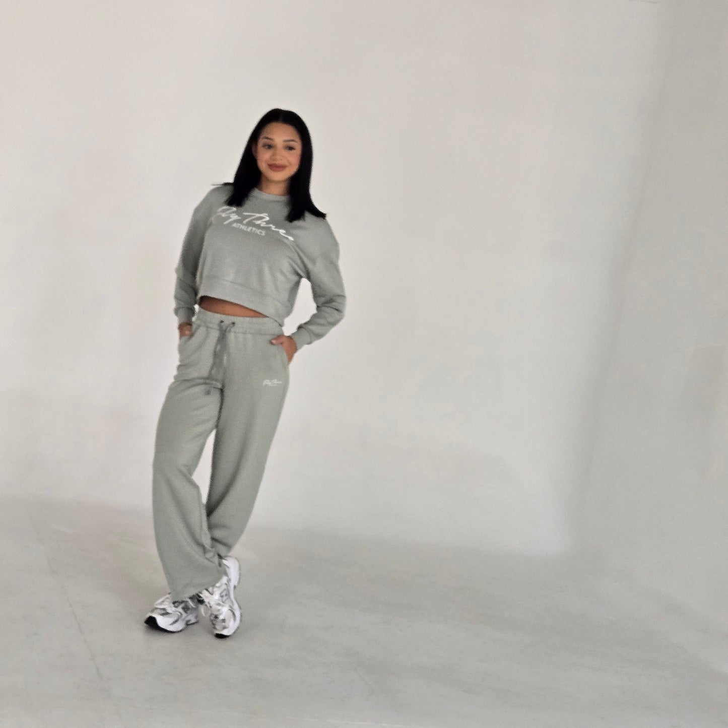 Modal Cropped Sweatshirt