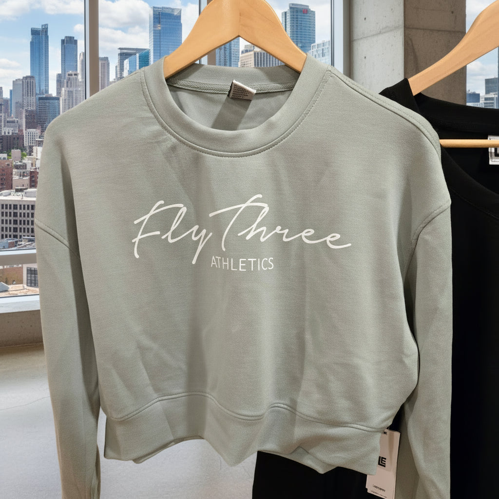 Modal Cropped Sweatshirt