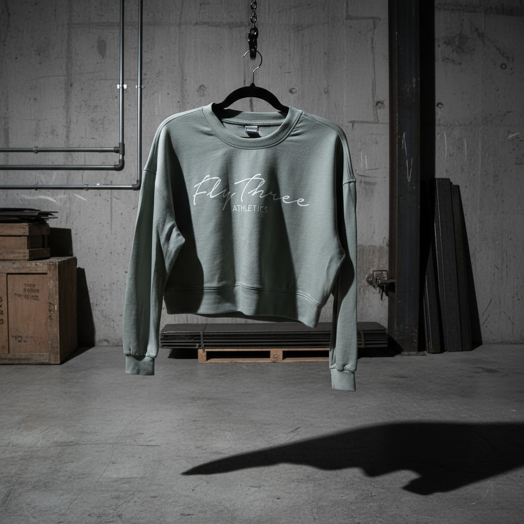 Modal Cropped Sweatshirt