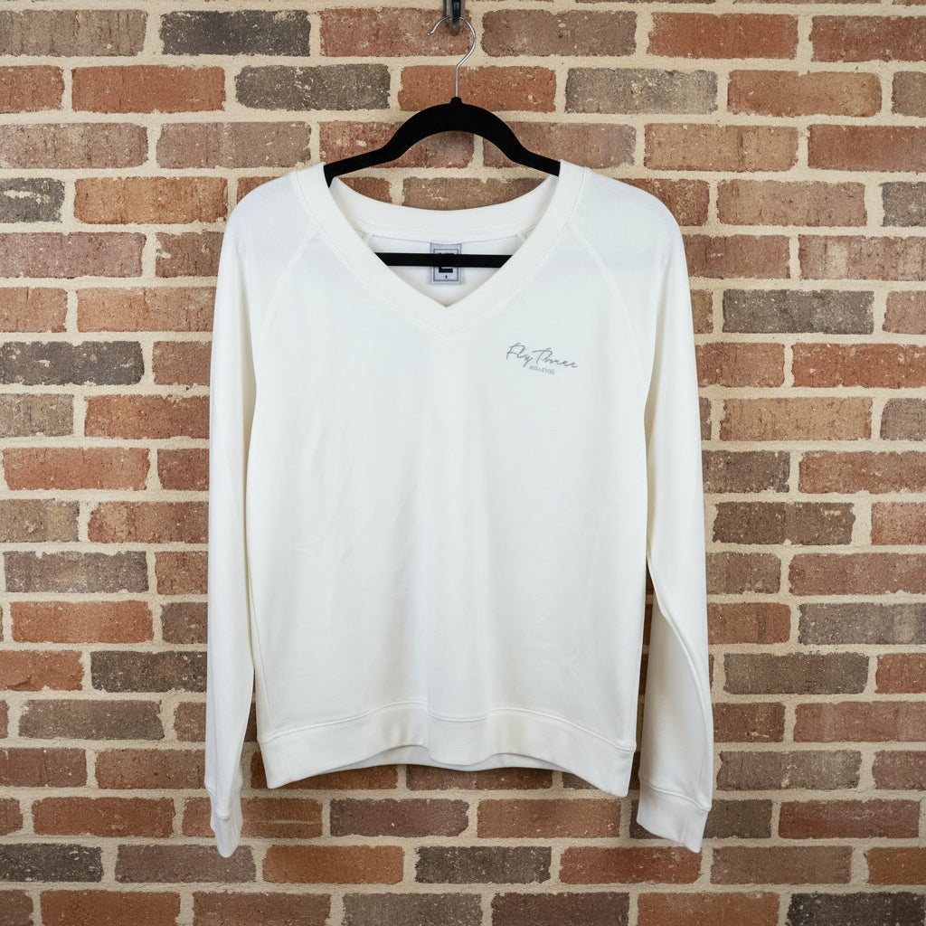 Modal V Neck Sweatshirt