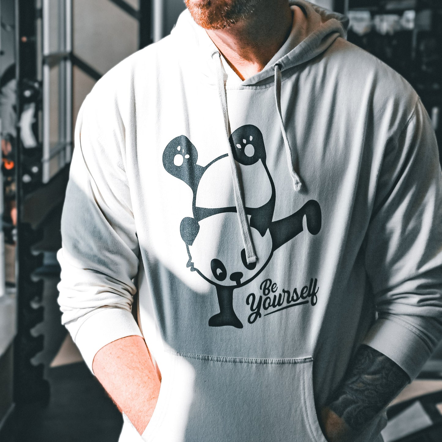 Challenge Yourself Panda Hoodie