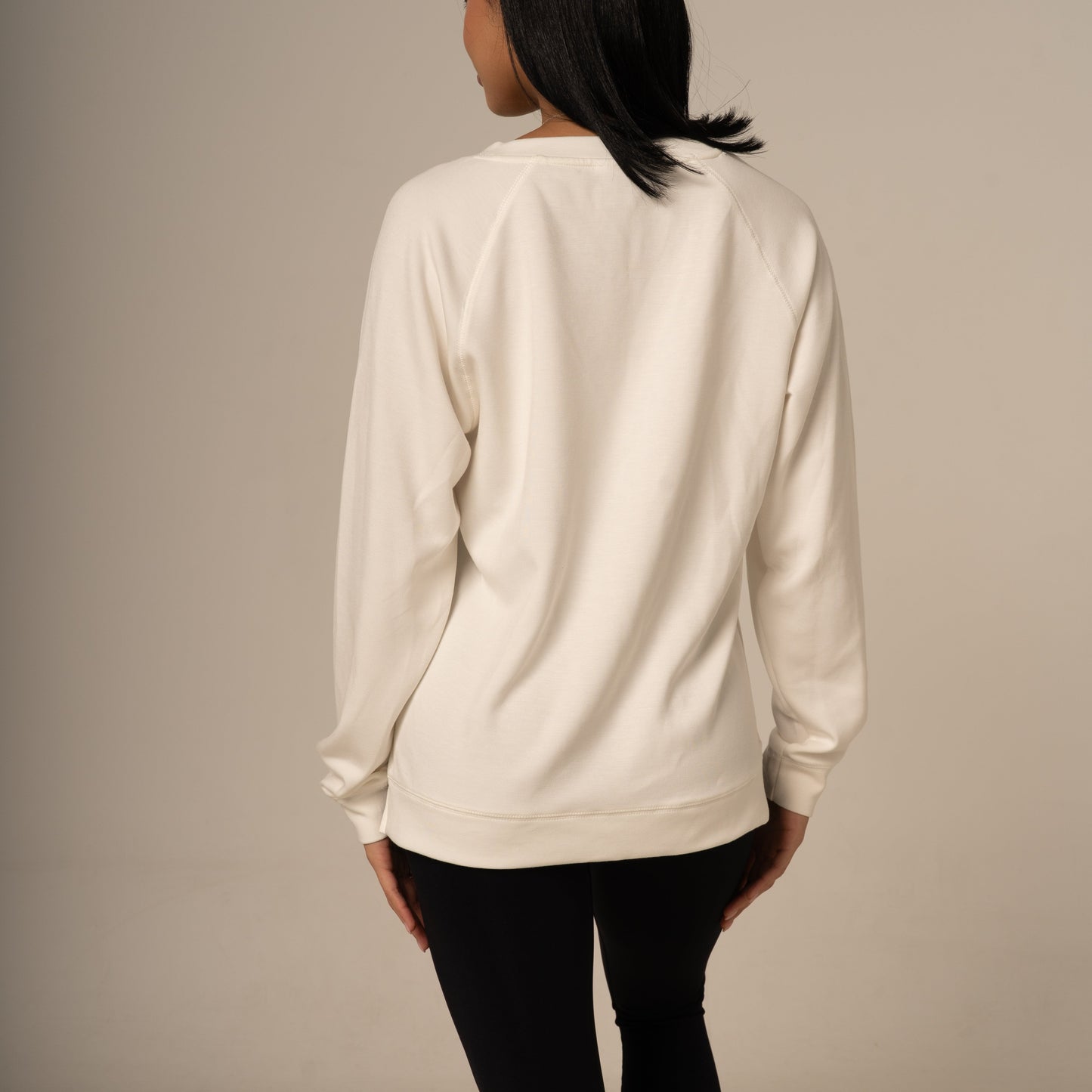 Modal V Neck Sweatshirt