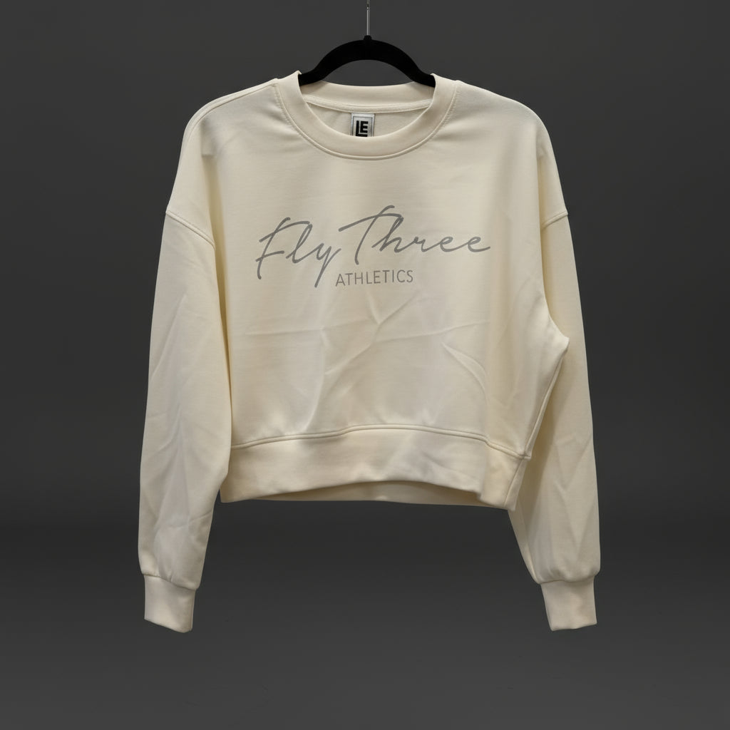 Modal Cropped Sweatshirt