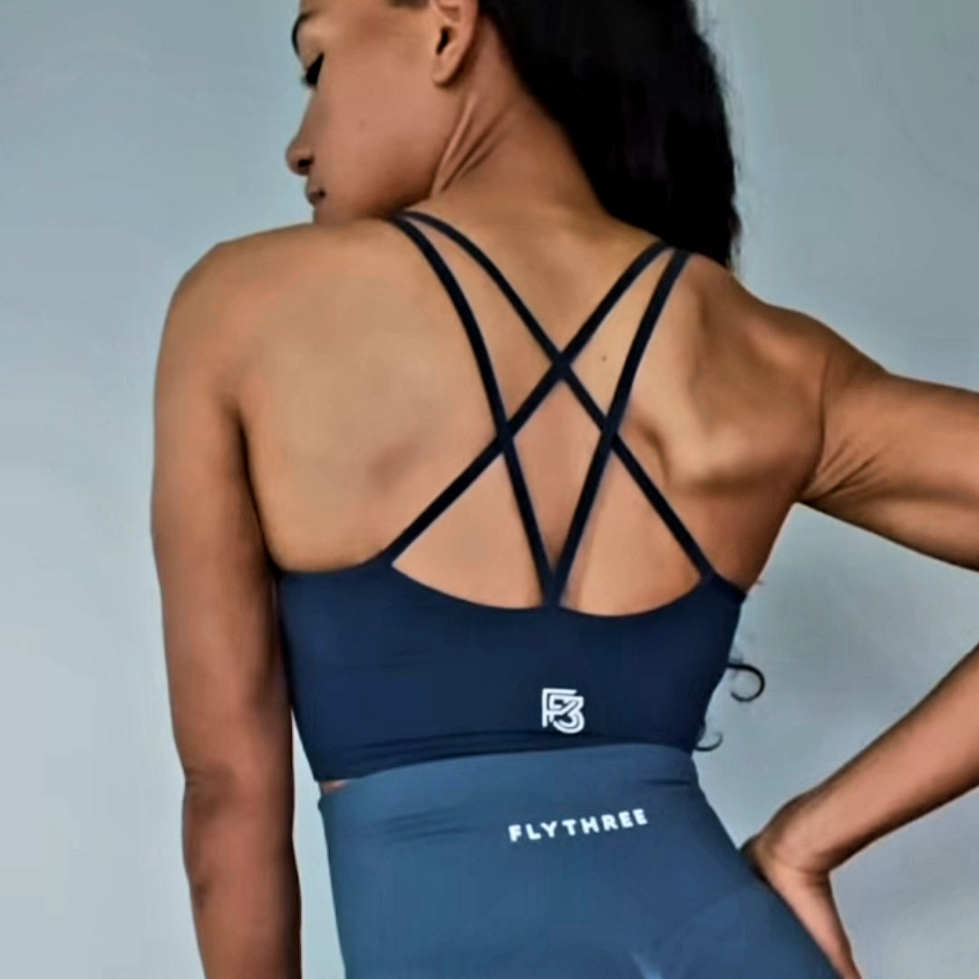 Cross Back Sports Bra