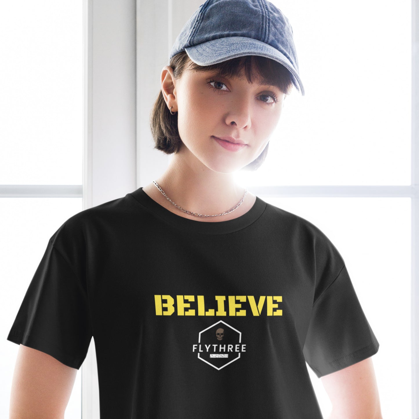 Believe crop top