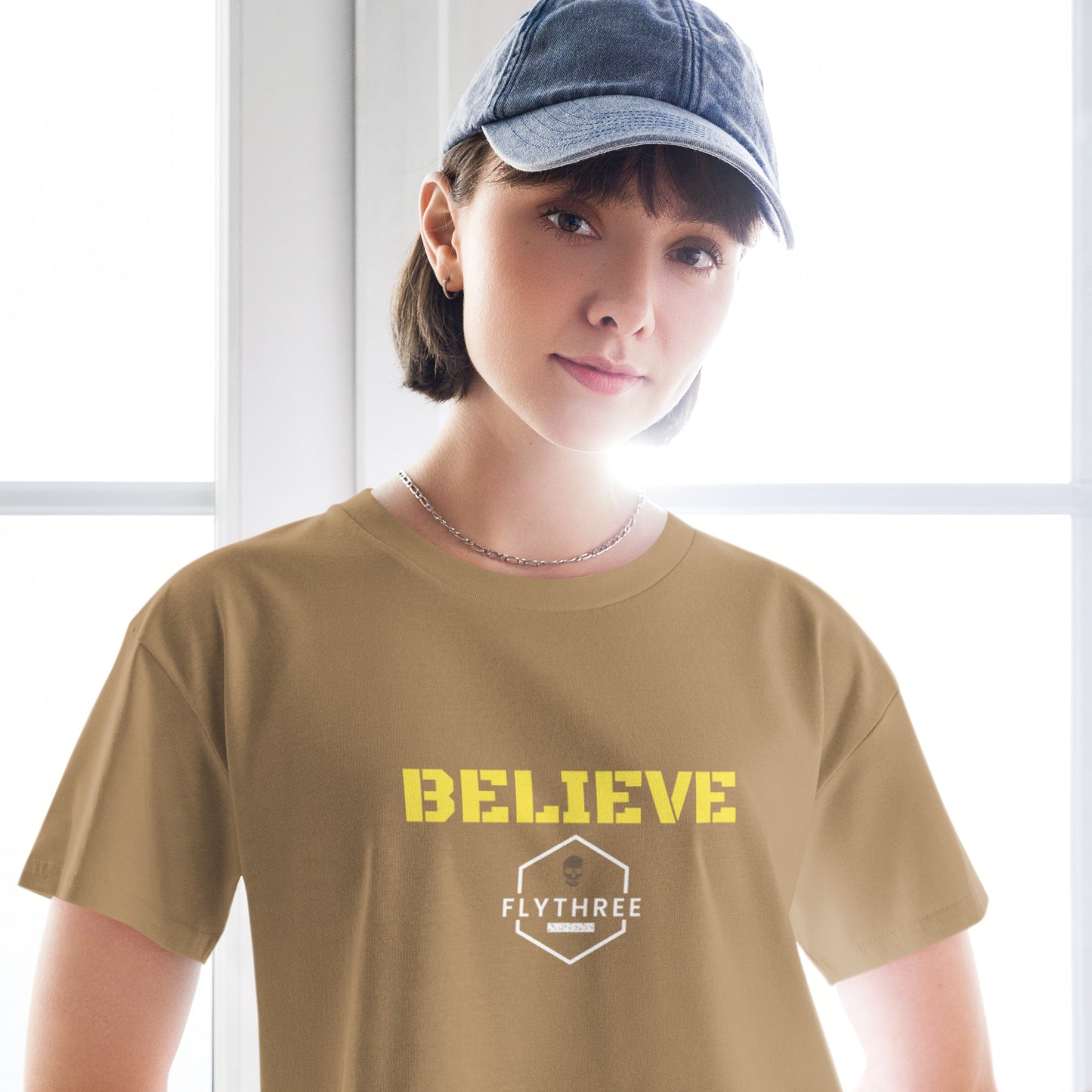 Believe crop top