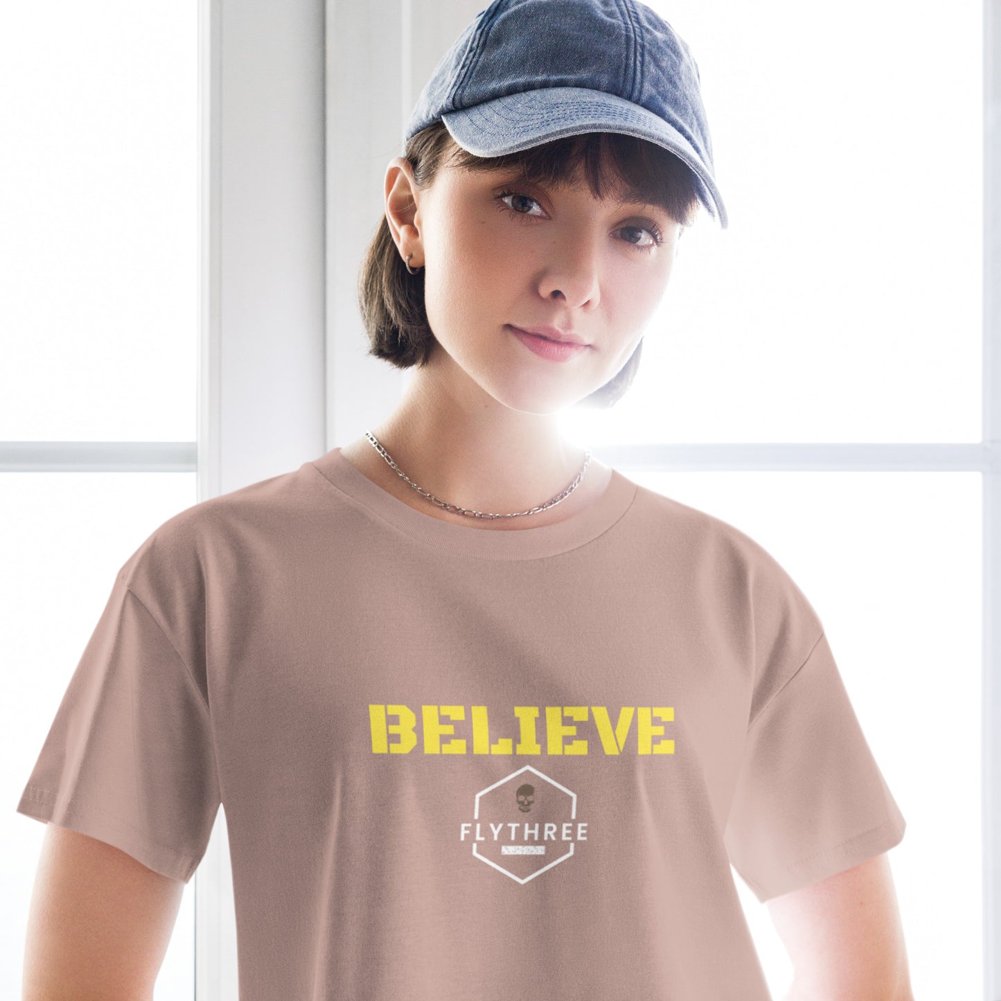 Believe crop top